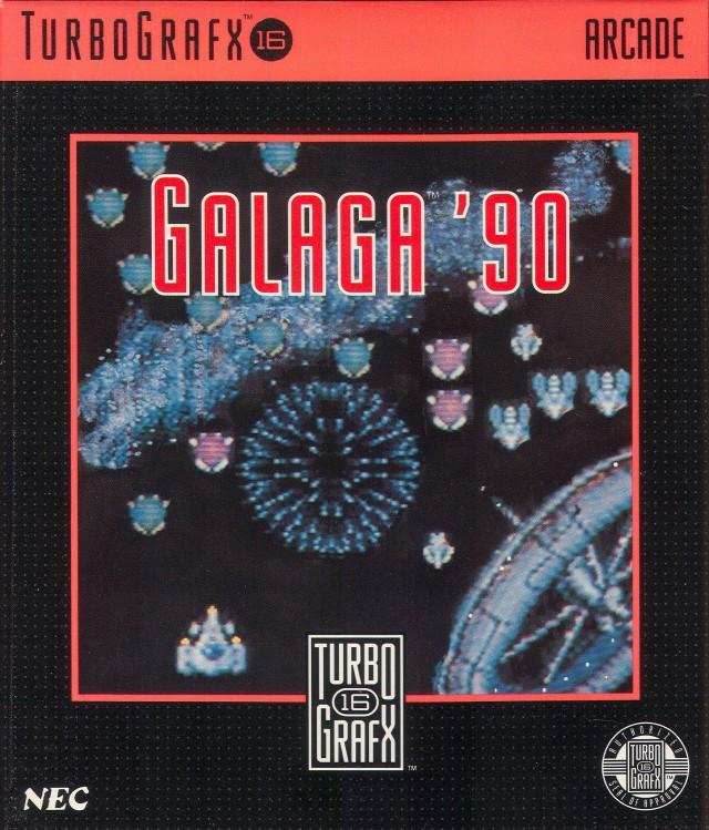 Galaga 90 (TurboGrafx-16) - Game Manual Only