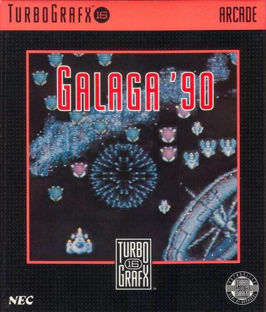 Galaga 90 (TurboGrafx-16) - Game Manual Only