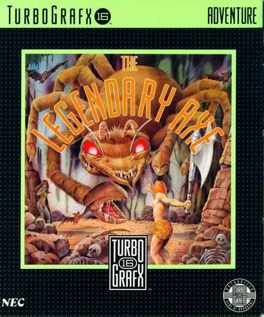 The Legendary Axe (TurboGrafx-16) - Game Manual Only