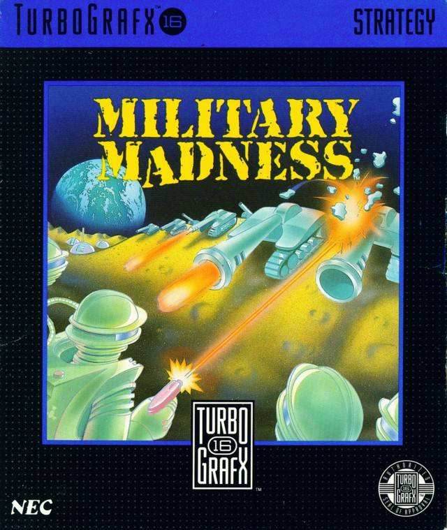 Military Madness (TurboGrafx-16) - Game Manual Only