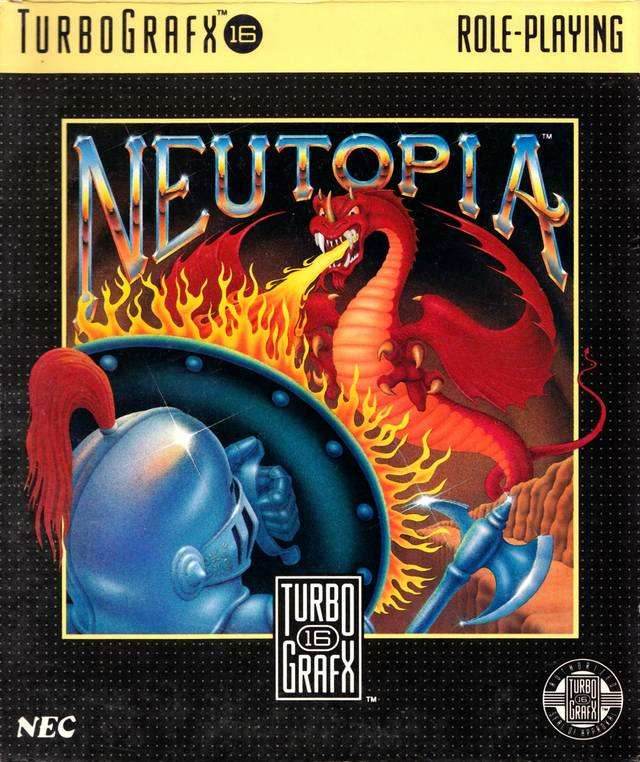 Neutopia (TurboGrafx-16) - Game Manual Only