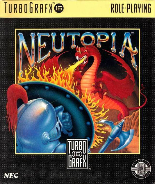 Neutopia (TurboGrafx-16) - Game Manual Only