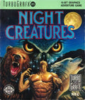 Night Creatures (TurboGrafx-16) - Game Manual Only