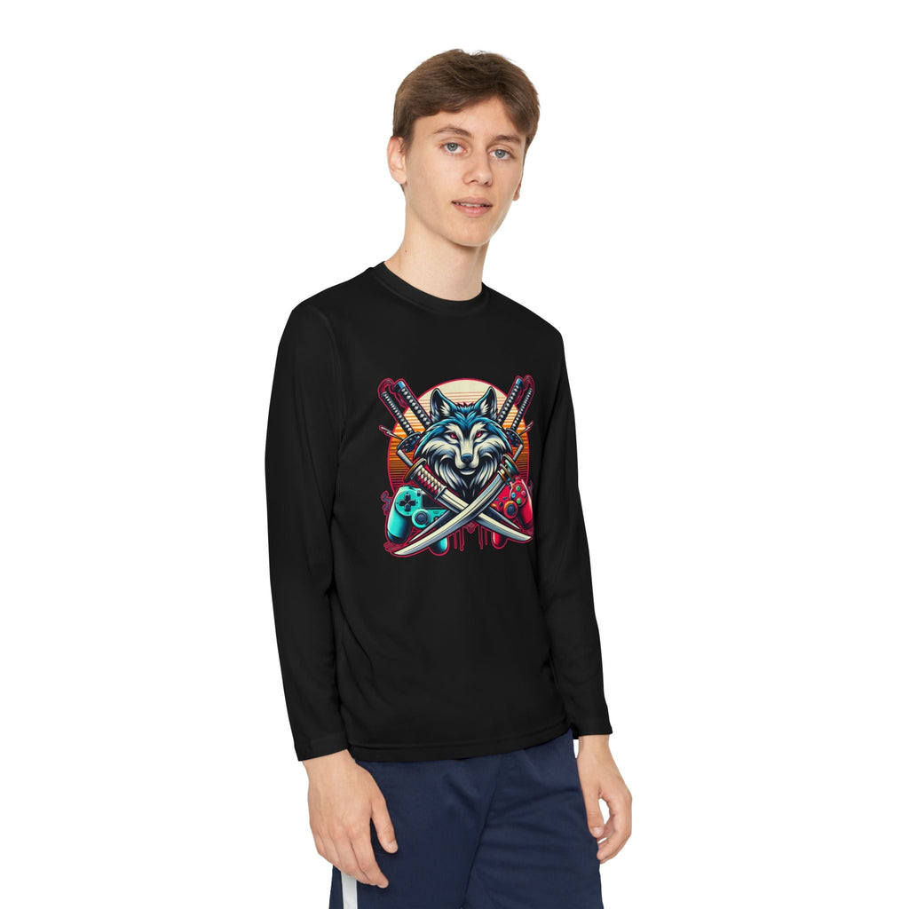 Xp wolf gamer long sleeve shirt