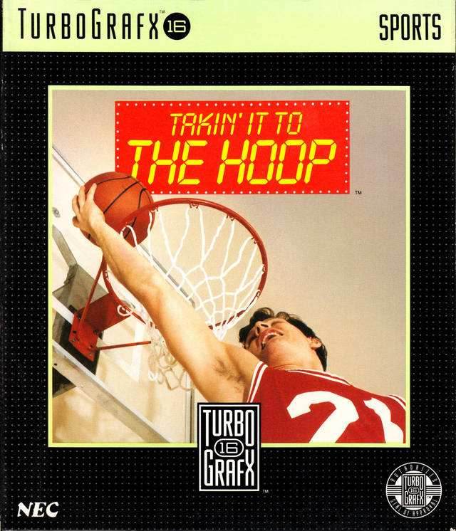 Takin' it to the Hoop (TurboGrafx-16) - Game Manual Only