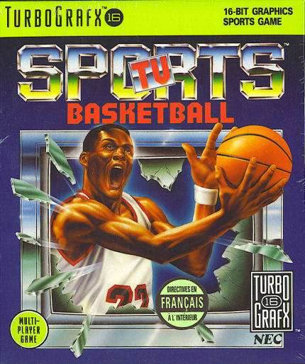 TV Sports Basketball (TurboGrafx-16) - Game Manual Only