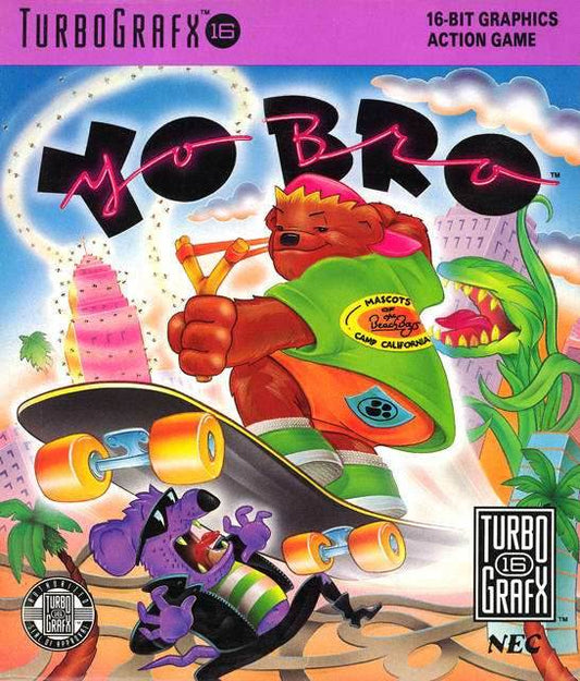 Yo' Bro (TurboGrafx-16) - Game Manual Only
