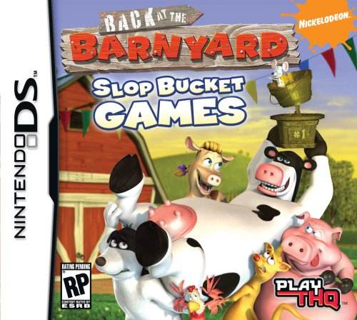Back at the Barnyard: Slop Bucket Games (Nintendo DS) - Game Manual Only