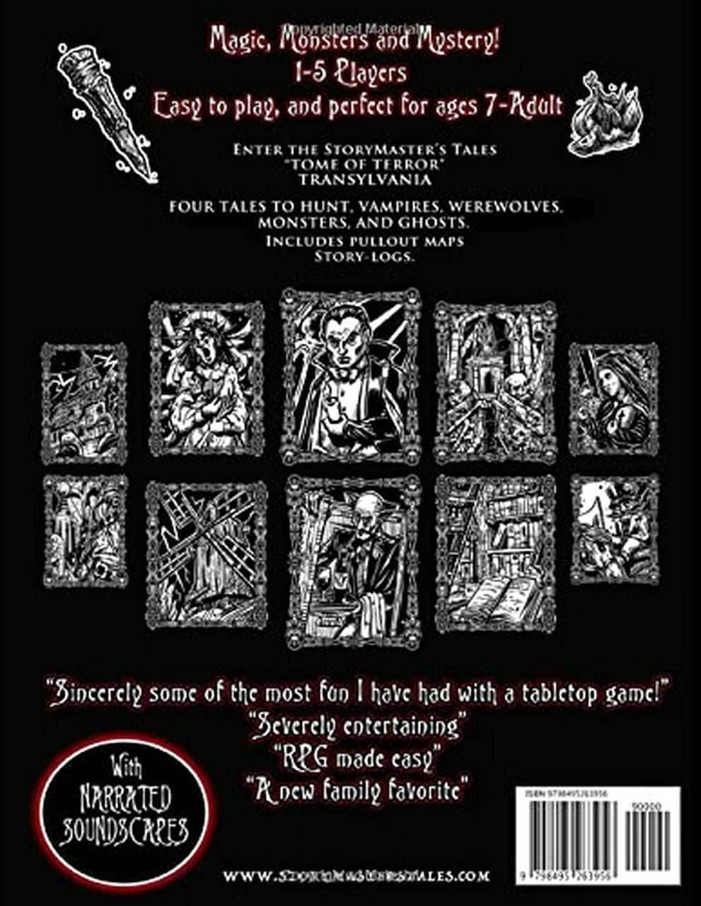 The Storymaster's Tales: Tome of Terror - Transylvania RPG - 