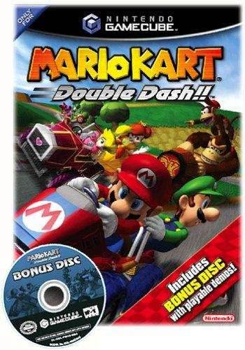 Mario Kart: Double Dash!! with Bonus Disc (Gamecube) - Game Manual Only