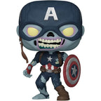 Funko Pop! Marvel: What If? - Zombie Captain America Vinyl Figure - 