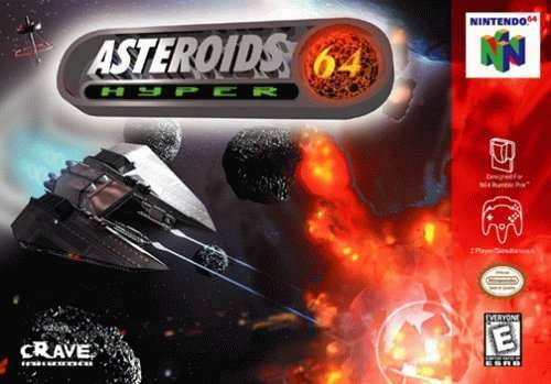 Asteroids Hyper 64 (Nintendo 64) - Game Manual Only