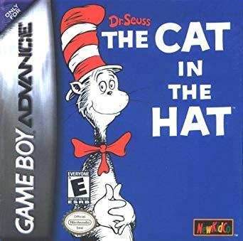Dr. Seuss The Cat in the Hat (Gameboy Advance) - Game Manual Only