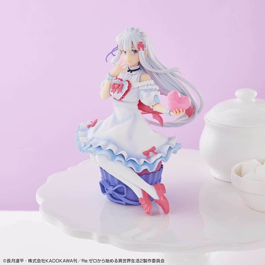 Ichibansho - Re:Zero - Starting Life in Another World - Emilia (Sweet Happy Life!), Bandai Spirits Ichibansho Figure - 
