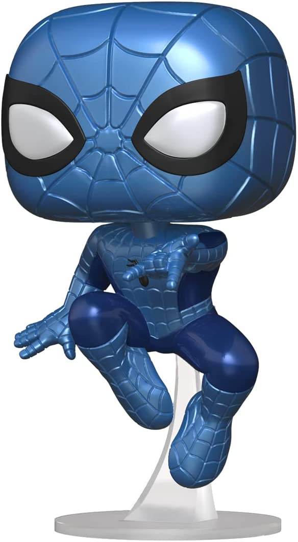 Funko Pop! Marvel: Make A Wish - Spider-Man (Metallic) Vinyl Figure - 