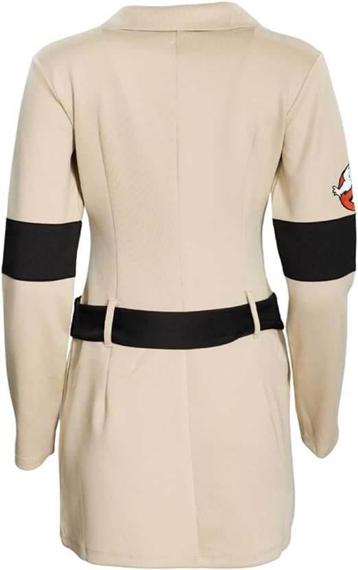 Mad Engine Ghostbusters Dress with 4 Interchangeable Name Patches - S