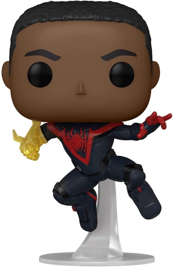 Funko Pop! Games: Marvel Spider-Man Miles Morales- Miles Morales Chase Vinyl Figure - 