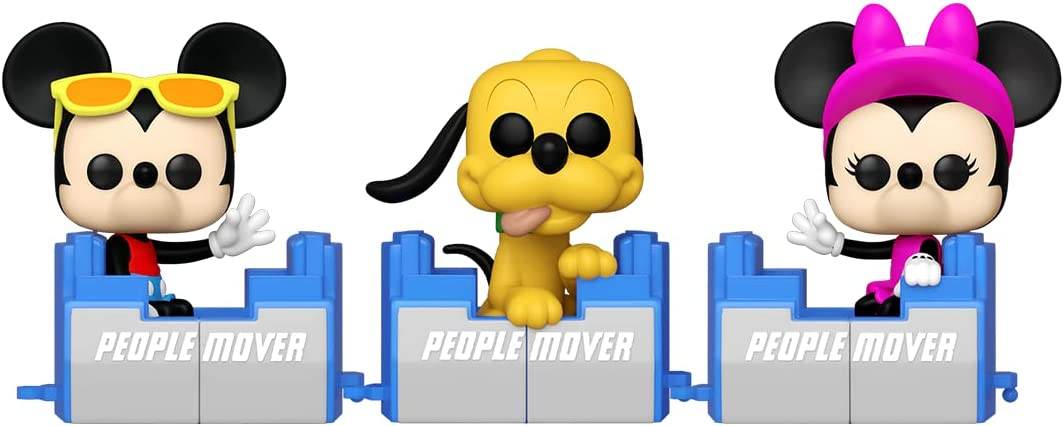 Funko Pop! Disney: Walt Disney World 50th - Minnie Mouse on The People Mover - 