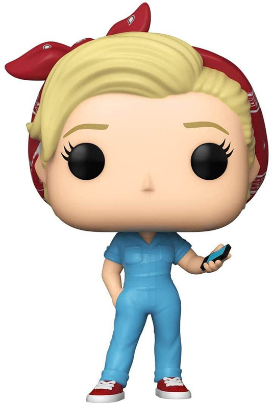 Funko Pop! Parks and Rec - Leslie The Riveter Vinyl Figure - 