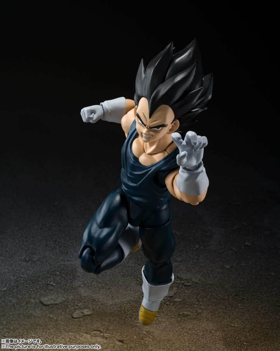 Tamashi Nations - Dragon Ball Super: Super Hero - Vegeta Super Hero, Bandai Spirits S.H.Figuarts Figure - 