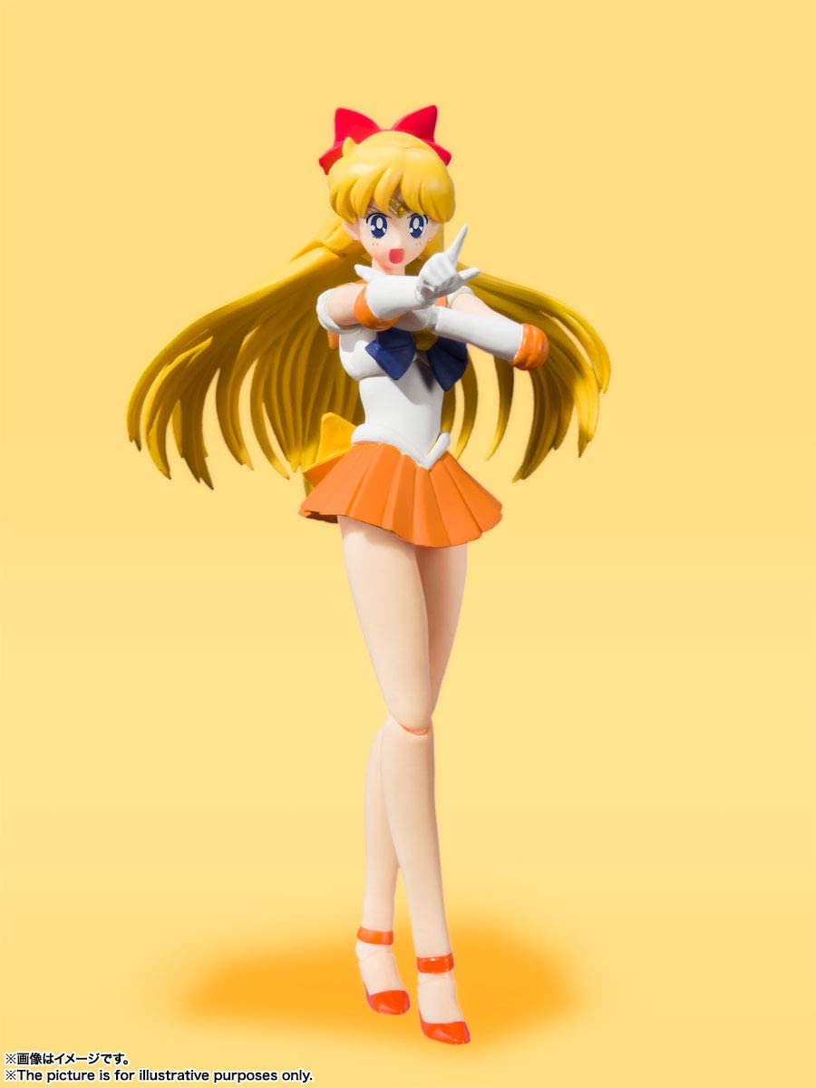Sailor Venus -Animation Color Edition- "Pretty Guardian Sailor Moon", Bandai Tamashii Nations S.H. Figuarts Figure