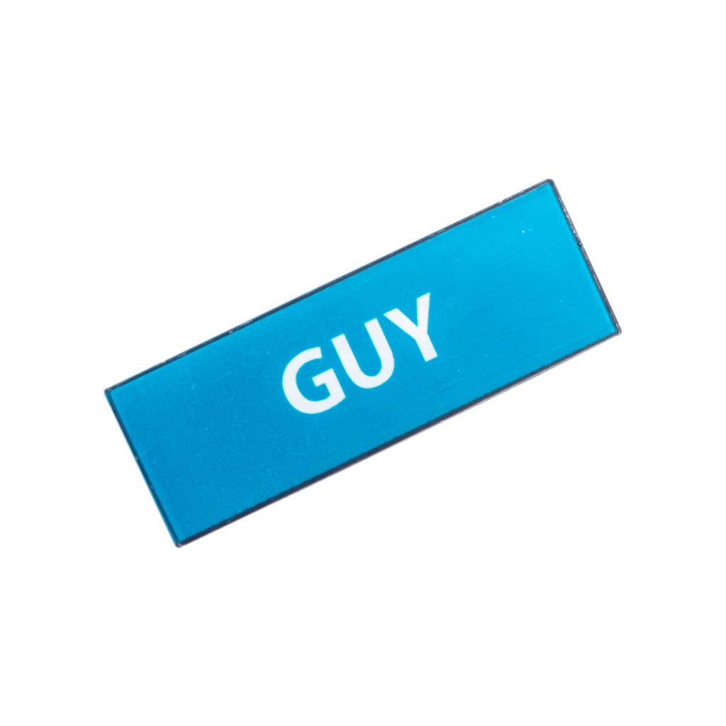 Free Guy Button Up Shirt Tie Name Tag