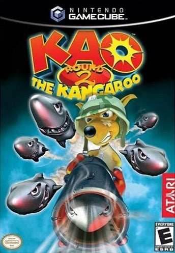 KAO The Kangaroo Round 2 (Gamecube) - Game Manual Only