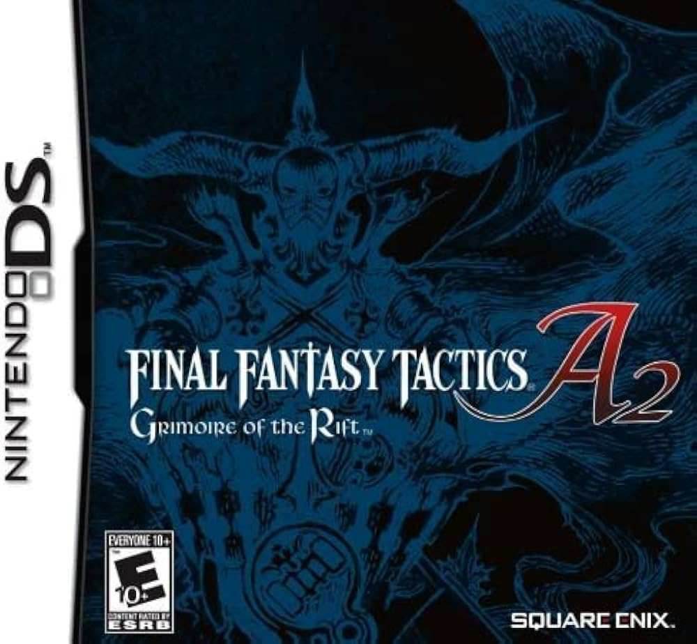 Final Fantasy Tactics A2 Grimoire Of The Rift | DS - VG with original case and Manuel and inserts.