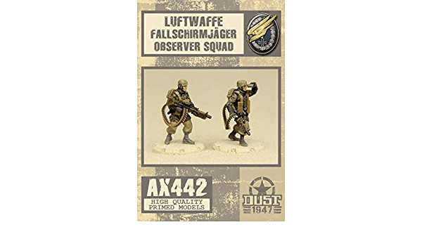 DUST 1947: Axis Luftwaffe Fallschirmjäger Observer Squad - 