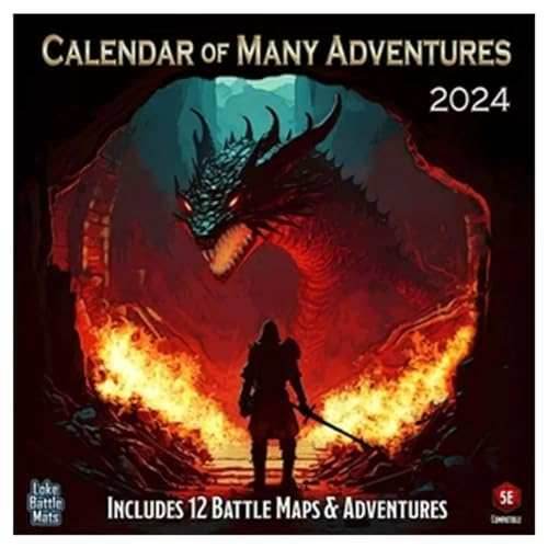 Calendar of Many Adventures 2024 - 