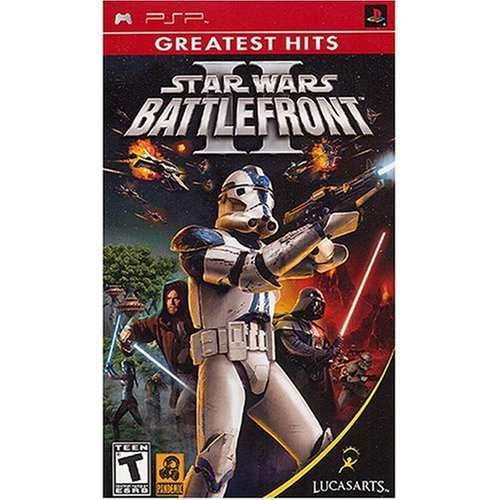 Star Wars Battlefront II (Greatest Hits) (PSP) - Game Manual Only