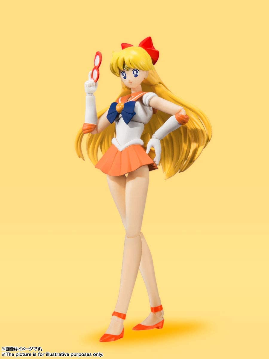 Sailor Venus -Animation Color Edition- "Pretty Guardian Sailor Moon", Bandai Tamashii Nations S.H. Figuarts Figure