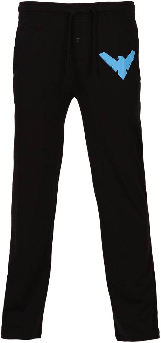 Batman Nightwing Logo DC Comics Pajama Sleep Pants - S