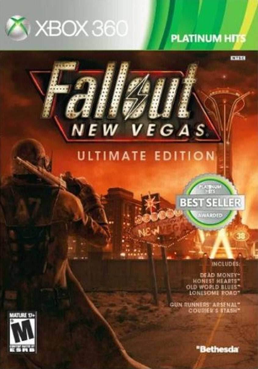 Fallout: New Vegas - Ultimate Edition (Platinum Hits) (Xbox 360) - Game Manual Only