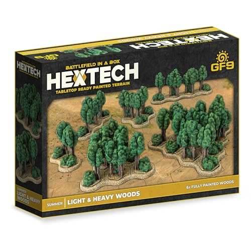 Battlefield in a Box: HexTech - Summer Light & Heavy Woods - 