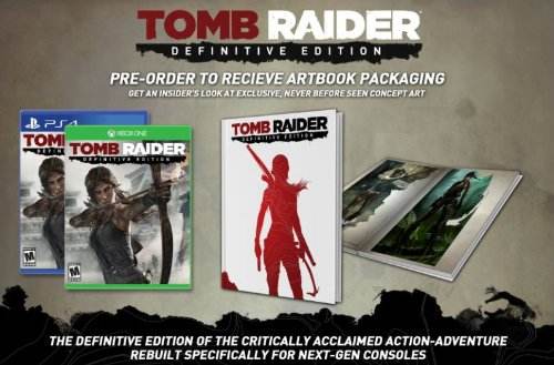 Tomb Raider Definitive Edition (Artbook Packaging) (Playstation 4) - Game Manual Only