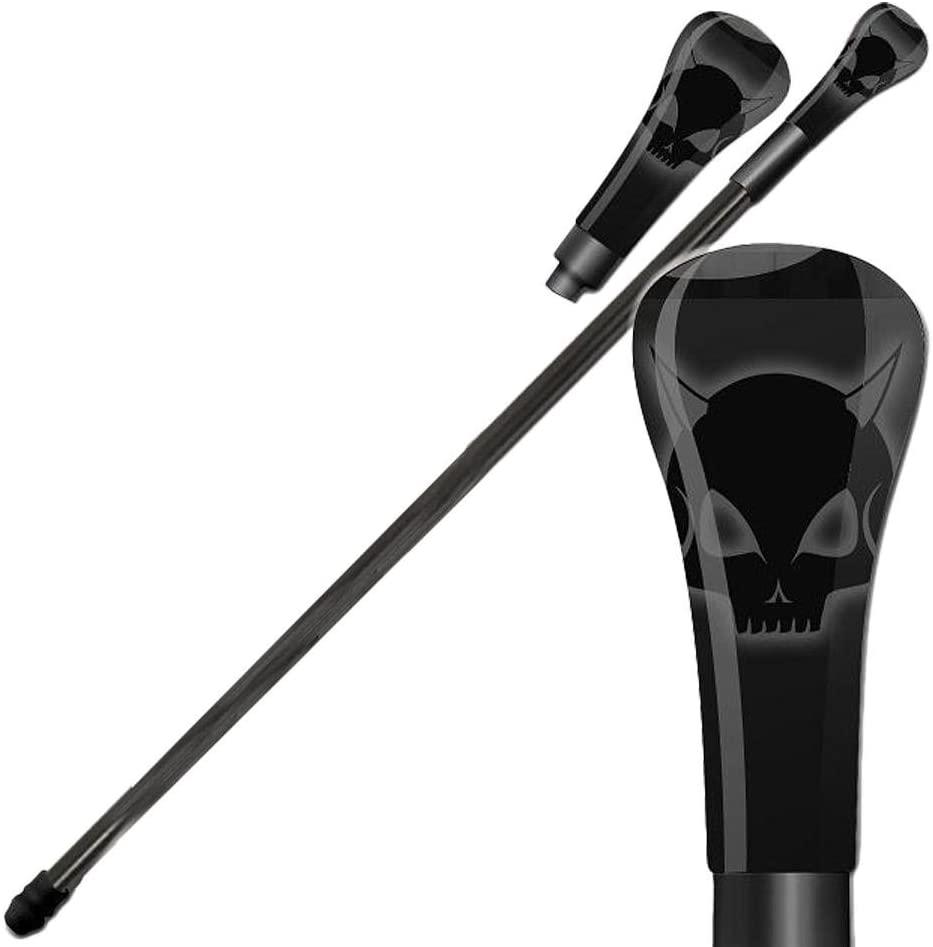 Devil's Skull Avenger Elegant Walking Cane-1