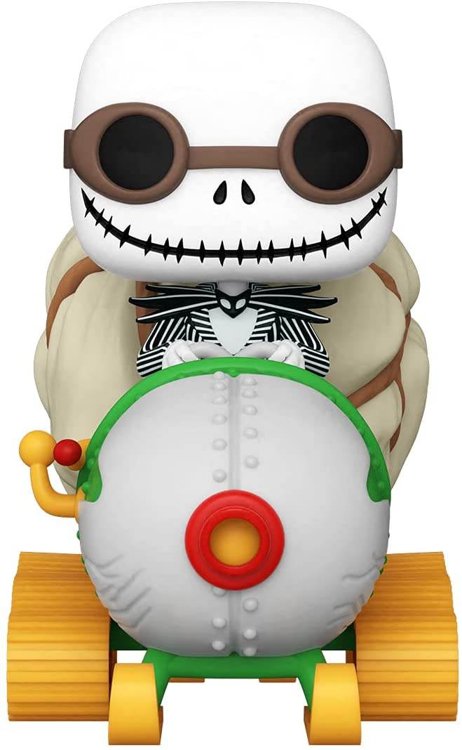 Funko Pop! Ride Super Deluxe: Nightmare Before Christmas - Jack and Snowmobile Vinyl Figure - 