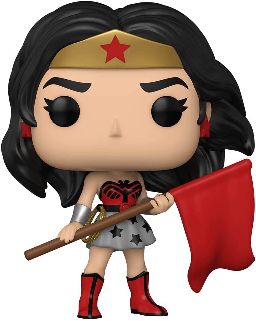Funko Pop! Heroes: Wonder Woman 80th Anniversary - Red Son Wonder Woman Vinyl Figure - 