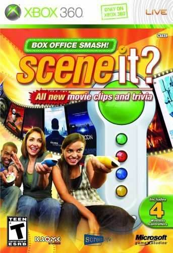 Scene it? Box Office Smash Bundle (Xbox 360) - Game Manual Only