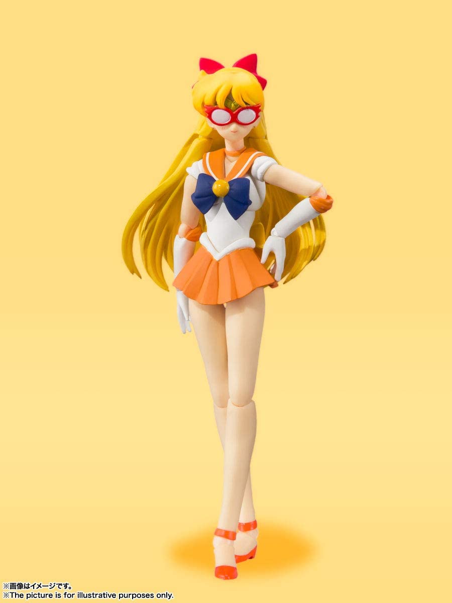 Sailor Venus -Animation Color Edition- "Pretty Guardian Sailor Moon", Bandai Tamashii Nations S.H. Figuarts Figure