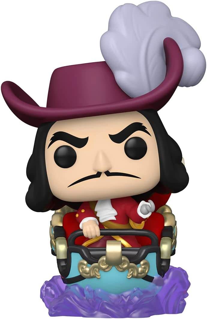 Funko Pop! Ride: Walt Disney World 50th - Captain Hook at Peter Pan's Flight Attraction - 