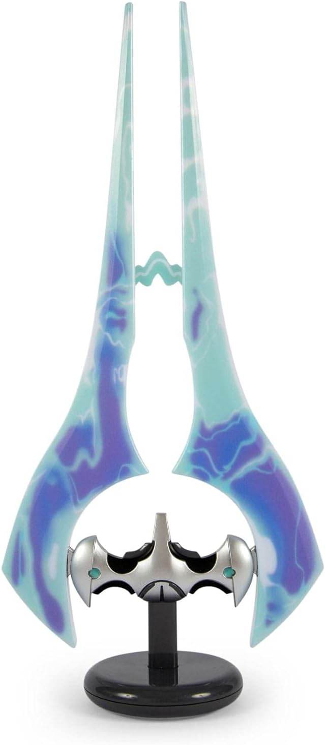 Halo Energy Sword Lamp – LED Mood Light Collectible Desk Lamp with USB Power - 