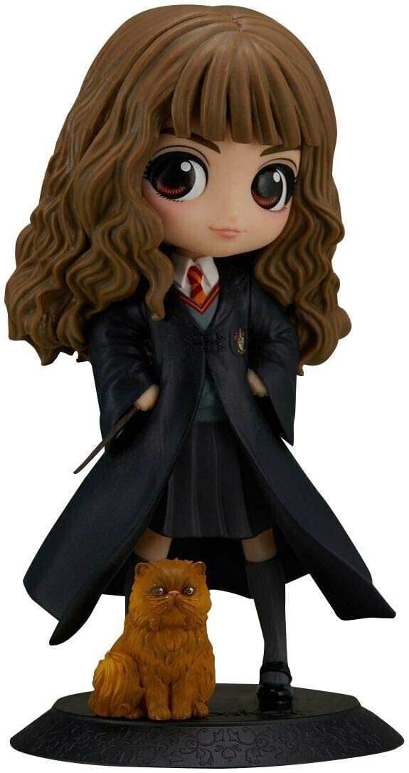QPosket Statue: Hermione Granger with Crookshanks - 