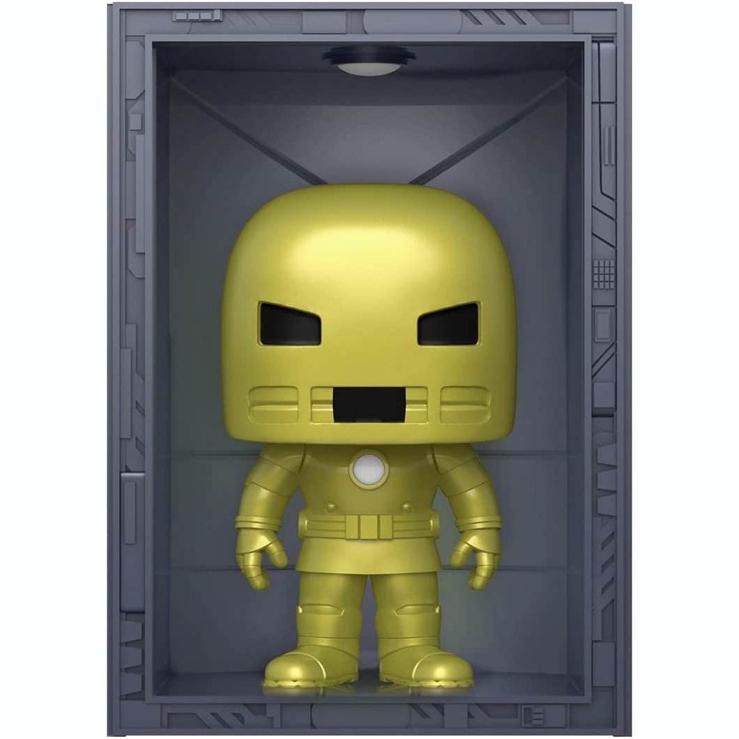 Funko Pop! Marvel: Iron Man Hall of Armor Model 1 Deluxe Vinyl Figure - 