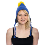 Craig Tucker's Blue and Yellow Beanie Hat for Halloween Cosplay fun