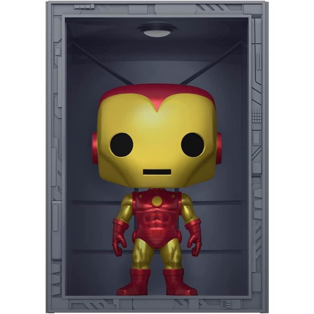 Funko Pop! Marvel: Iron Man Hall of Armor Model 4 Deluxe Vinyl Figure - 