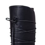 Renaissance Black Boots Costume Cosplay