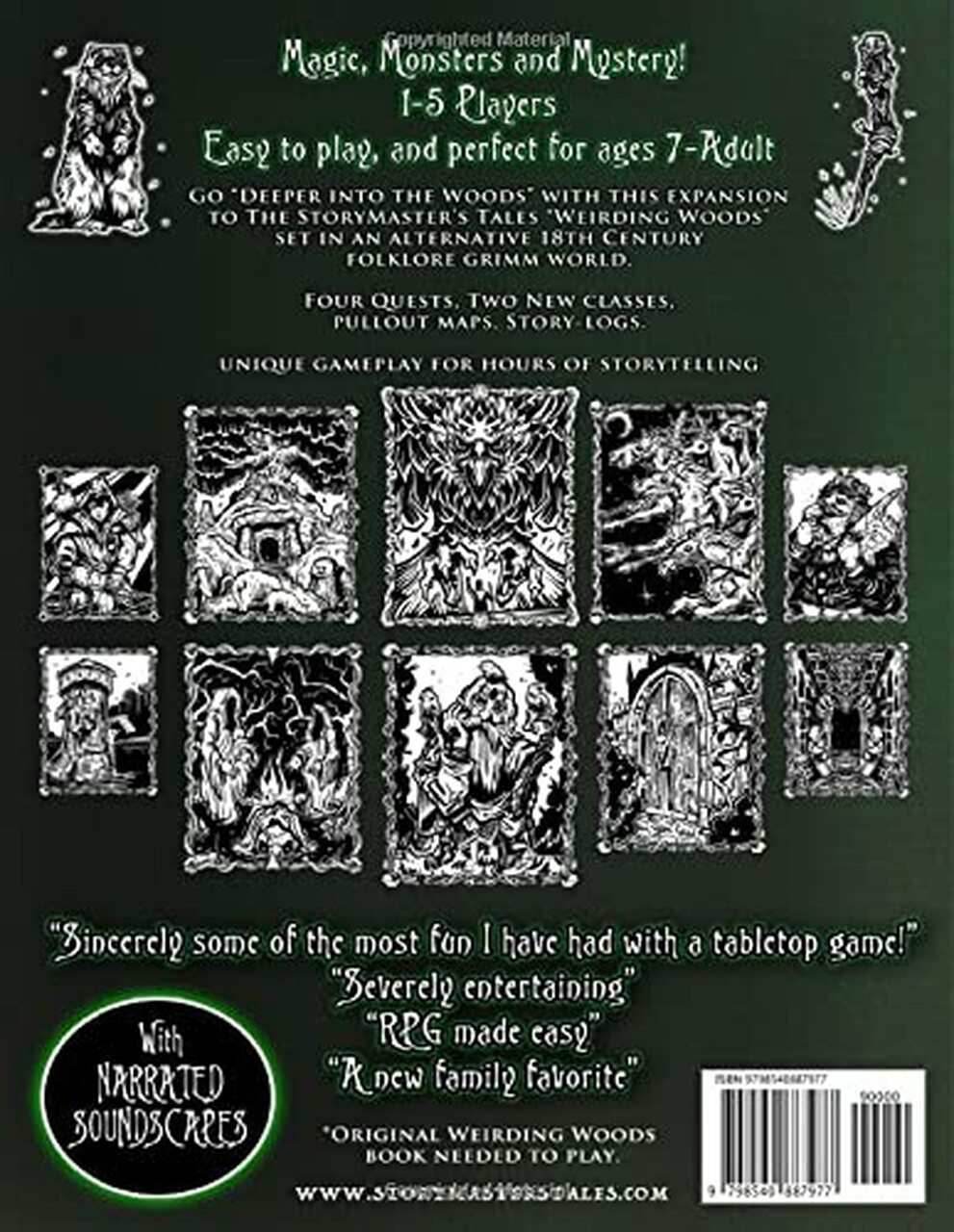 The Storymaster's Tales: Deeper into the Woods - A Weirdling Woods Expansion RPG - 
