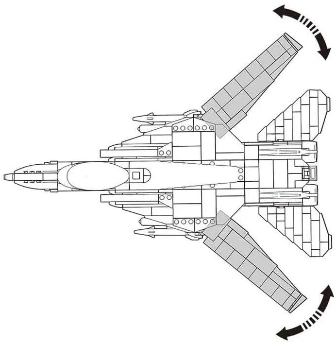 F-14 Tomcat Fighter - Mil-Blox